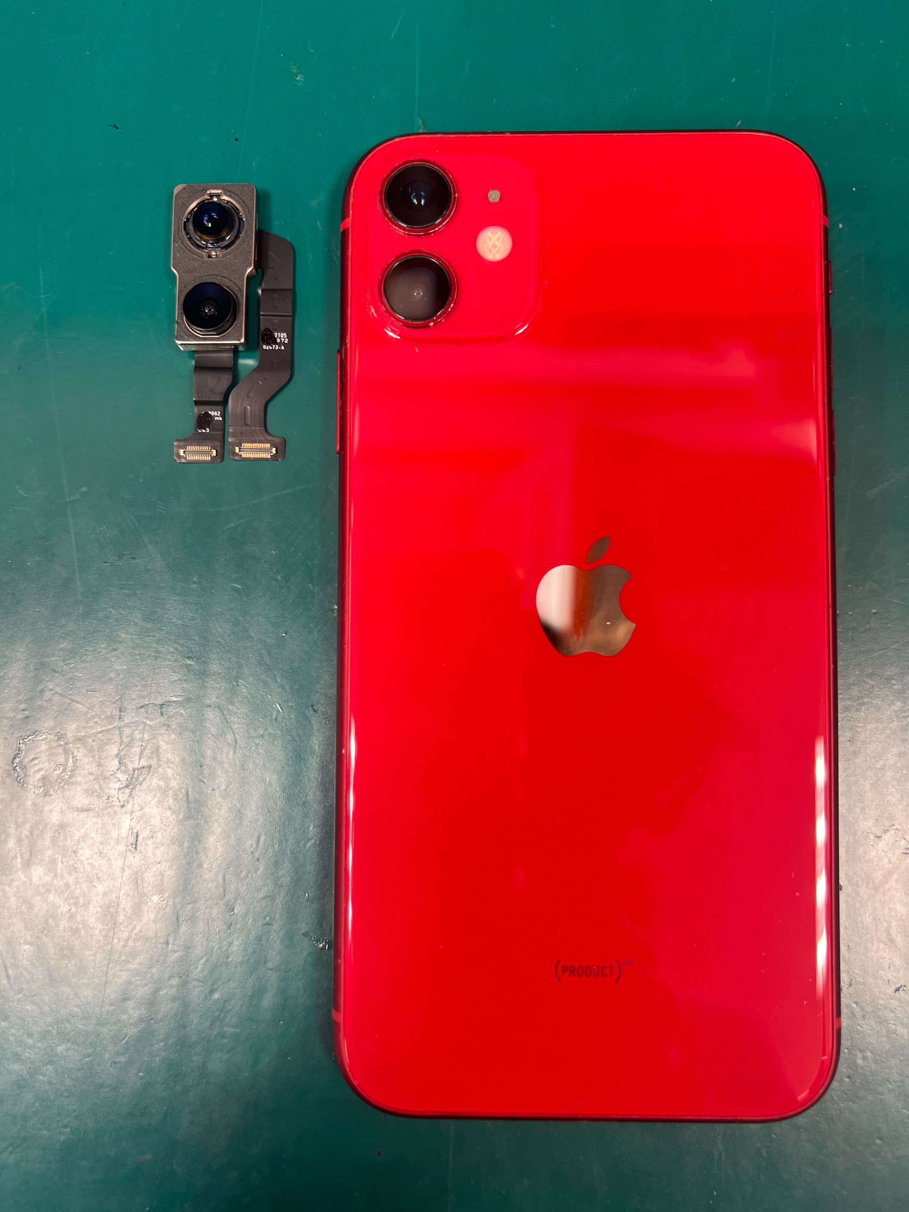 iPhone 11 アウトカメラ修理 ドンキ大口店